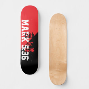 Skate Marcos 5:36 - Fé não Medo
