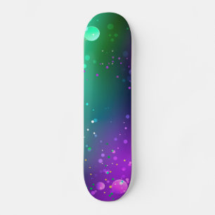 Skate Mardi Gras Festivo Purple Background