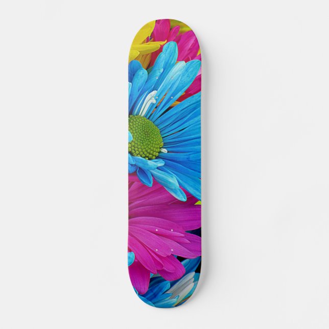 Skate Margaridas Coloridas (Frente)