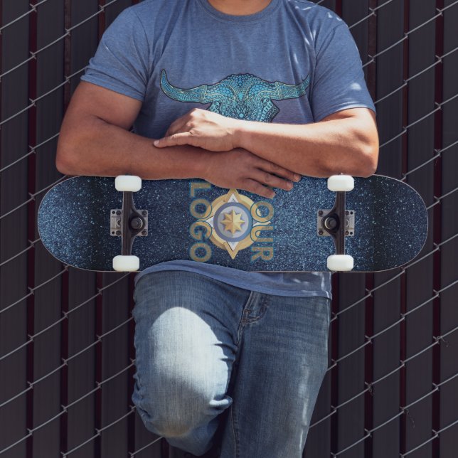 Skate Marinho Profissional Personalizado Escritório de B (Ao ar livre 3)