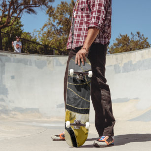 Skate Mármore Ágata Dourado Glam 6 - paisagem