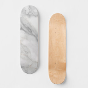 Skate Mármore Branco