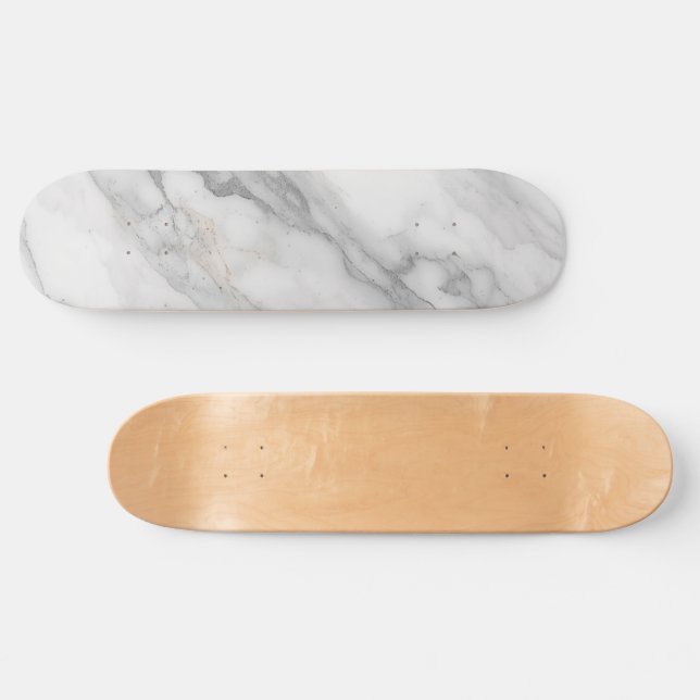 Skate Mármore Branco (Horz)
