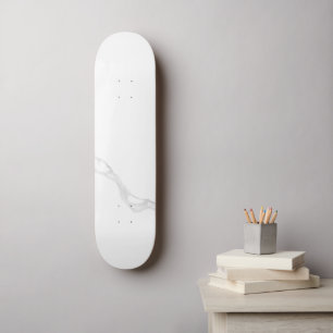 Skate Mármore Branco