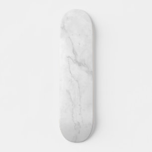 Skate Mármore Branco Moderno