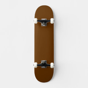 Skate Marrom Sólido