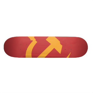 Skate martelo e foice de URSS do cccp