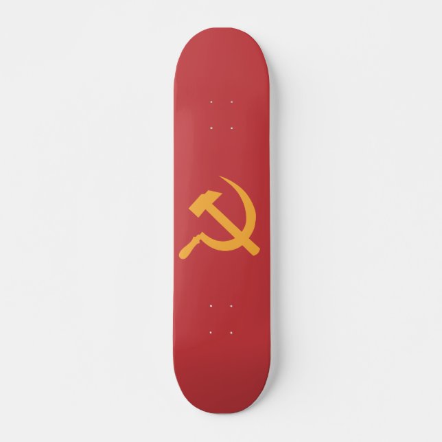 Skate martelo e foice de URSS do cccp (Frente)