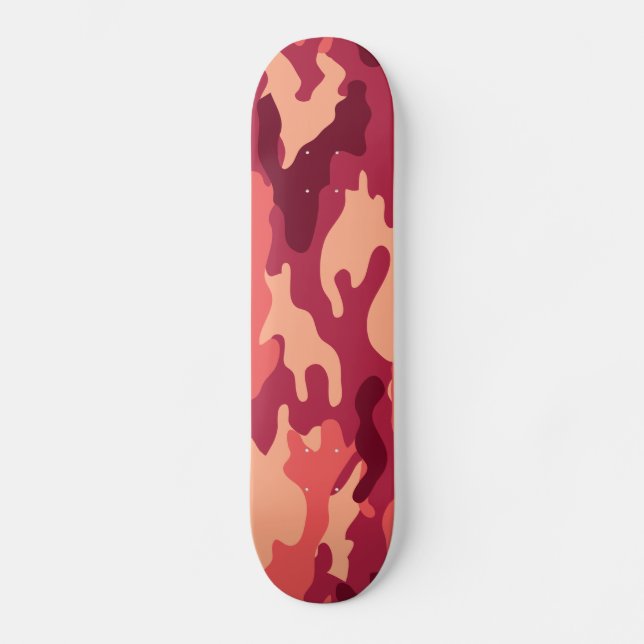 SKATE MARTIAN DESERT CAMO/CAMOUFLAGE DAZZLE PADRÃO (Frente)