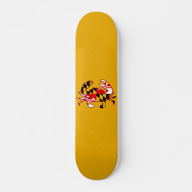Skate Maryland Flag Crab (Frente)