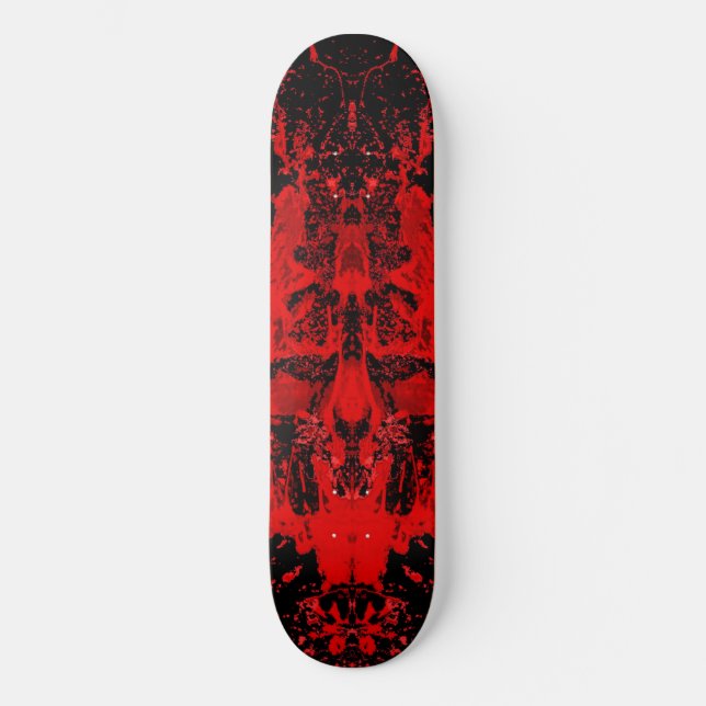 Skate Máscara do Rei do Sangue de Horror (Frente)