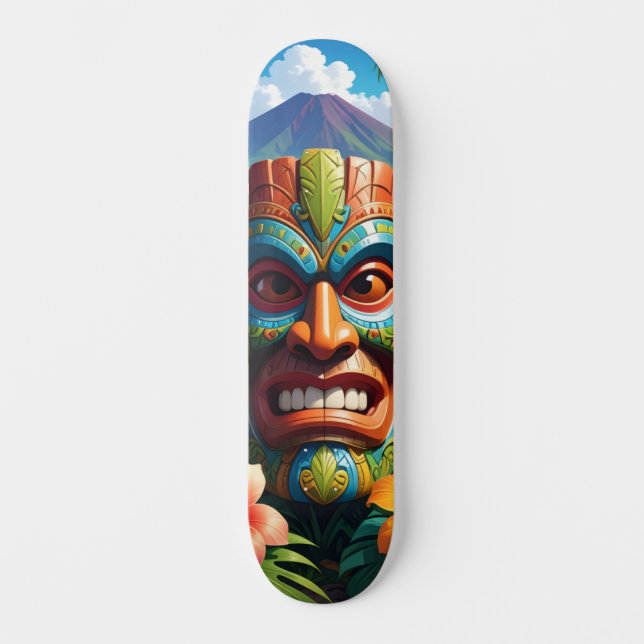 Skate Máscara Tiki (Frente)