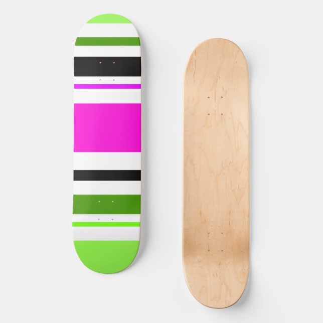 Skate MAZIPOODLES Stripes Spaghetti 153 (Frente)