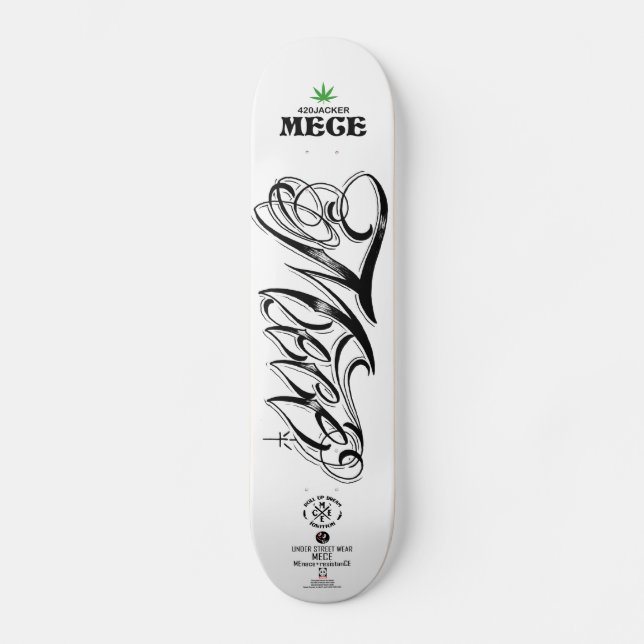 Skate mece deck (Frente)