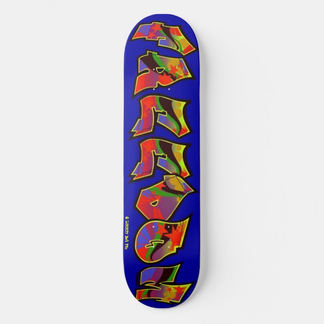 SKATE MELHORES SKATEBOARDS - GRAFITE DE LIBERDADE - PRO  (Frente)