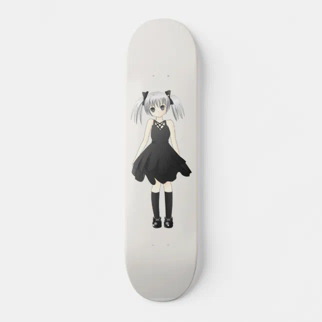 Menina de Anime no skate, skate de Menina de Anime