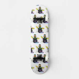 Skate Meninas não sabem o quê? Design Personalizado do C