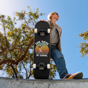 Skate Meninos 100 Dias De Escola Garotos 100º Dia Beiseb