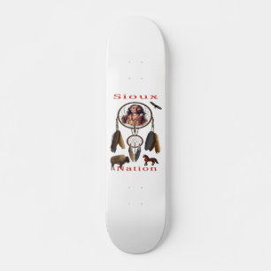 Skate Mercnandise da nação de Sioux