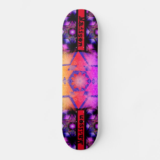 Skate Merkabah Mandala (Frente)