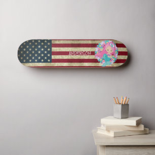Skate MERMAID Americano Personalizado