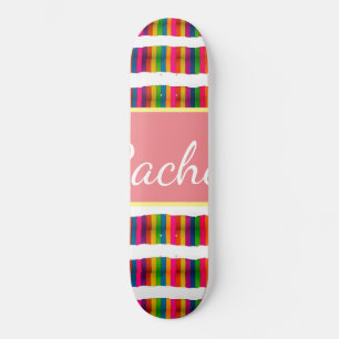 Skate Mês do orgulho do arco-íris de volta às aulas adic