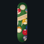 Skate Mesa de Billiards da vida com bolas e giz<br><div class="desc">Arrume-os com esta pintura espetacular de uma mesa de bilhar por Jennifer Goldberger. As bolas parecem novas,  o feltro parece imaculado,  e o giz já foi aplicado aos paus de sinalização. Segure isso em sua casa,  ou entregue a um amigo ou amado que goste de um jogo de piscina!</div>