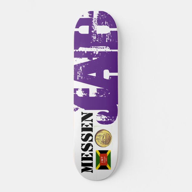 Skate MESSEN JAH !!Skateboard (Frente)