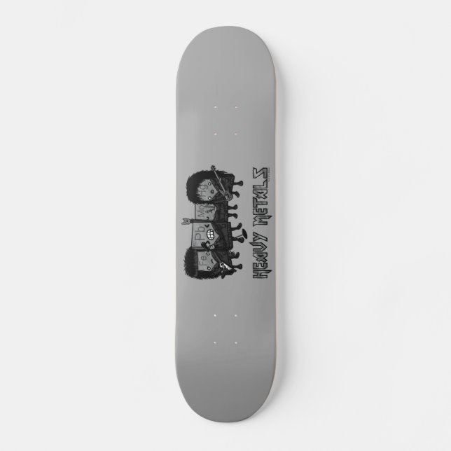 Skate Metais pesados (Frente)