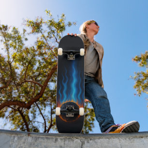 Skate Meteoro Flamejante