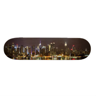 Skate Midtown Manhattan visto de Weehawken New-jersey