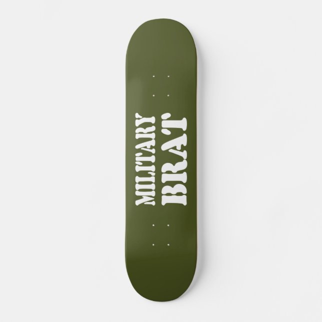 SKATE MILITAR BRAT (Frente)