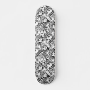 Skate Minhas bonecas pretas e brancas pretas