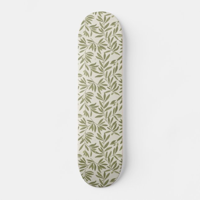 Skate Minimal Olive Branch Pattern (Frente)