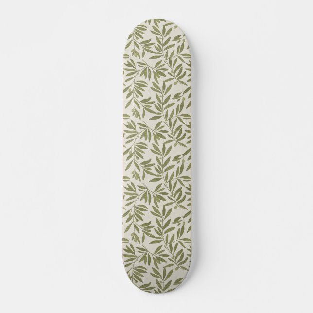 Skate Minimal Olive Branch Pattern (Frente)