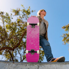 Skate Minimalismo Rosa