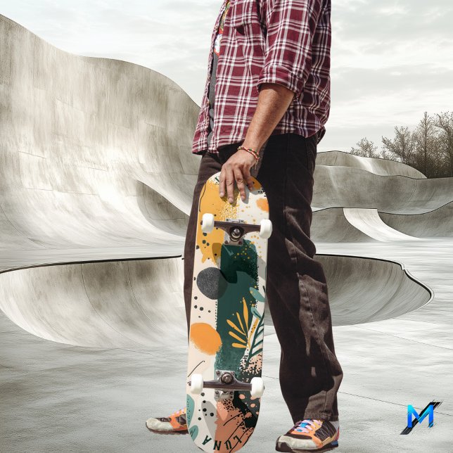 Skate Minimalista Orgânico - Botânico Terrestre (Criador carregado)