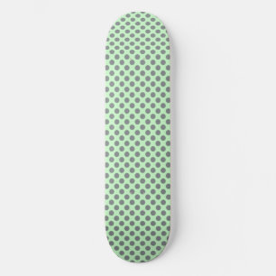 Skate Mint Green com Bolinhas de Cinza por Shirley Taylo
