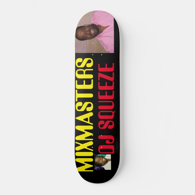 SKATE MIXMASTER DJ SQUEEZE SKATEBOARDS / JMT EUA (Frente)