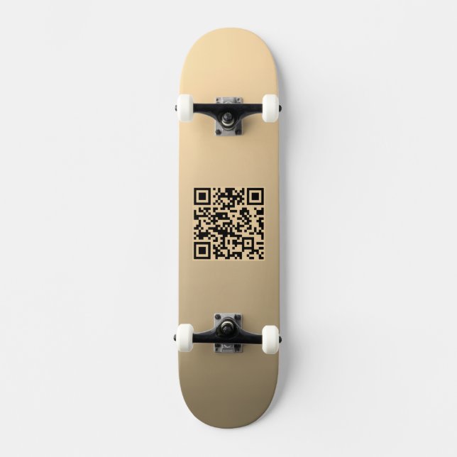 Skate Modelo de código QR editável instantaneamente | Fa (Frente)