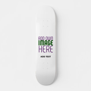 SKATE MODELO DE TEXTO DE IMAGEM BRANCA SIMPLES EDITÁVEL