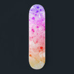 Skate Modelo Tendência Tinta-Rosa Azul Roxo Verde<br><div class="desc">Vazio Personalizado Tendy Cor-de-Rosa Azul Roxo Verde Cor-de-Abstrato de-Arte Colorida Tabuleiro.</div>