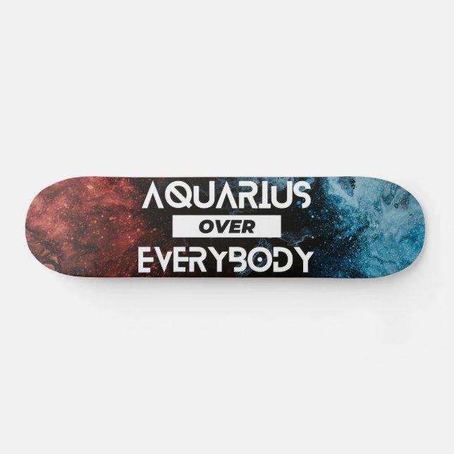 Skate Modern Aquarius Zodiac (Horz)