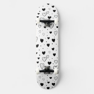 Skate Modern Hearts Pattern