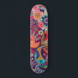 Skate Moderna e Colorida Tendência de Padrão de Rapariga<br><div class="desc">Este design moderno apresenta um legal e moderno padrão floral colorido de abstrato #skateboard #skate #skatelife #skatelife #sk #skateboardingisdivertido #skater #skatepark #skateshop #skatetodos damnday #skateboarder #skateboards #skating #life #skatergirl #trendendendage #legal #esportes #presentes #presentes</div>