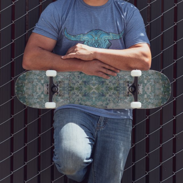 Skate Moderno De Uma Arte Abstrato De Tipo Em Um Humor (Ao ar livre 3)