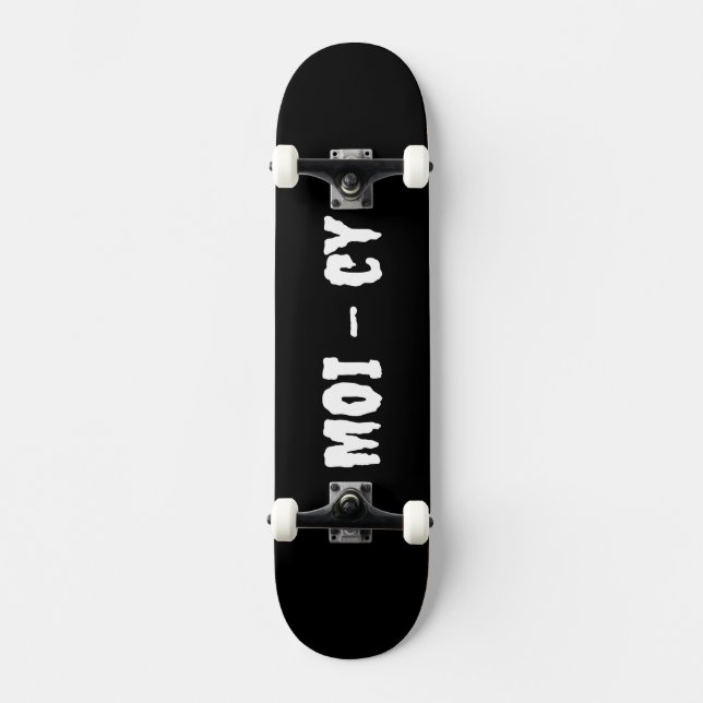 Skate MOI - cy Komplettboard in schwarz (Frente)