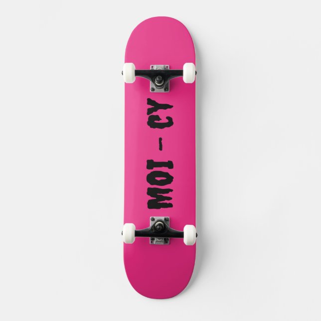 Skate MOI - cy Komplettboard Pink (Frente)