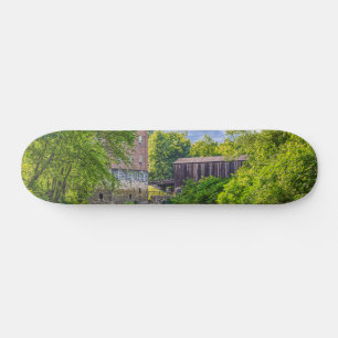Skate Moinho Bollinger e Ponte Coberta de Burfordville