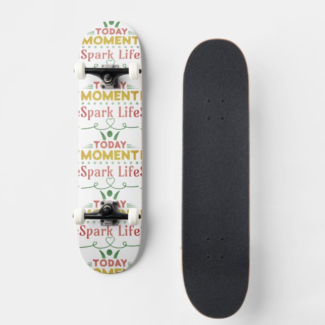 Skate Momento Atual, Saco de Tote Life Spark (Frente)